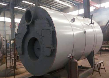La prenda impermeable descasca la caldera de vapor encendida biomasa, cilindro de la caldera de agua caliente de la biomasa solo